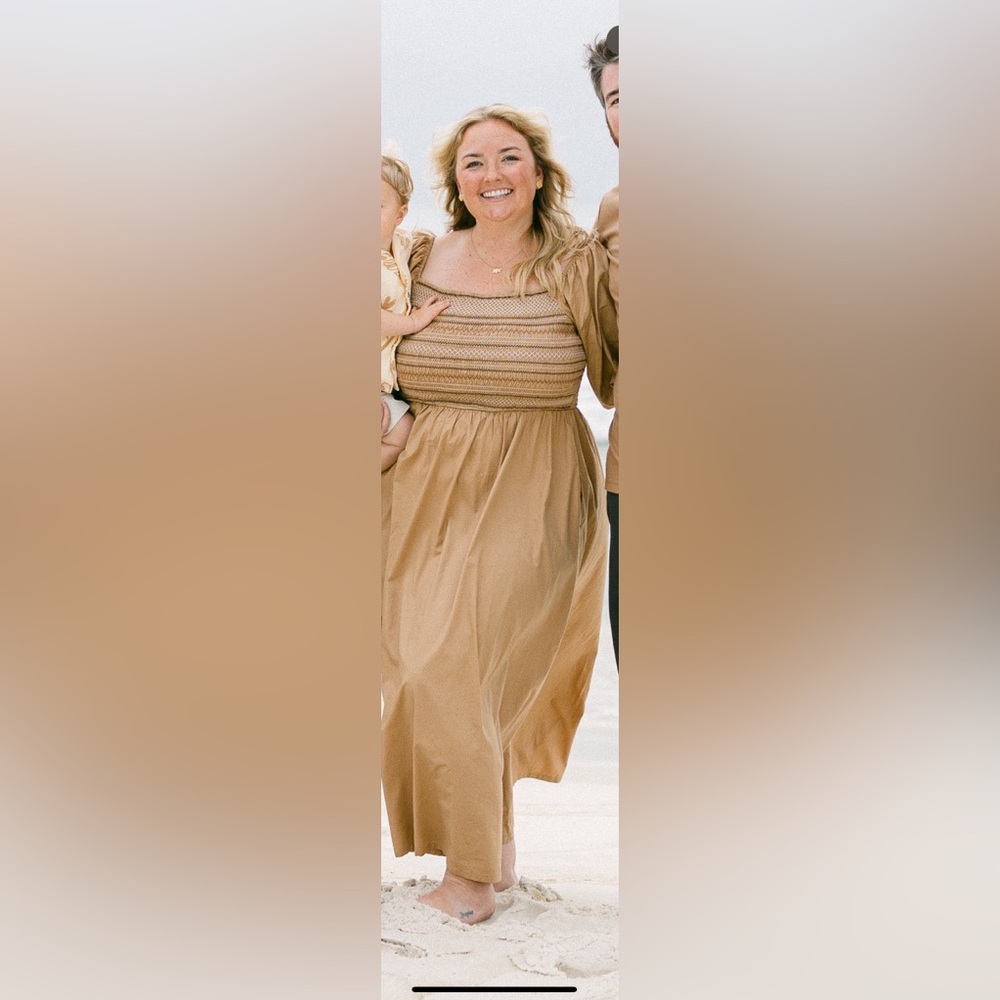 Women’s dress old navy light brown size XL